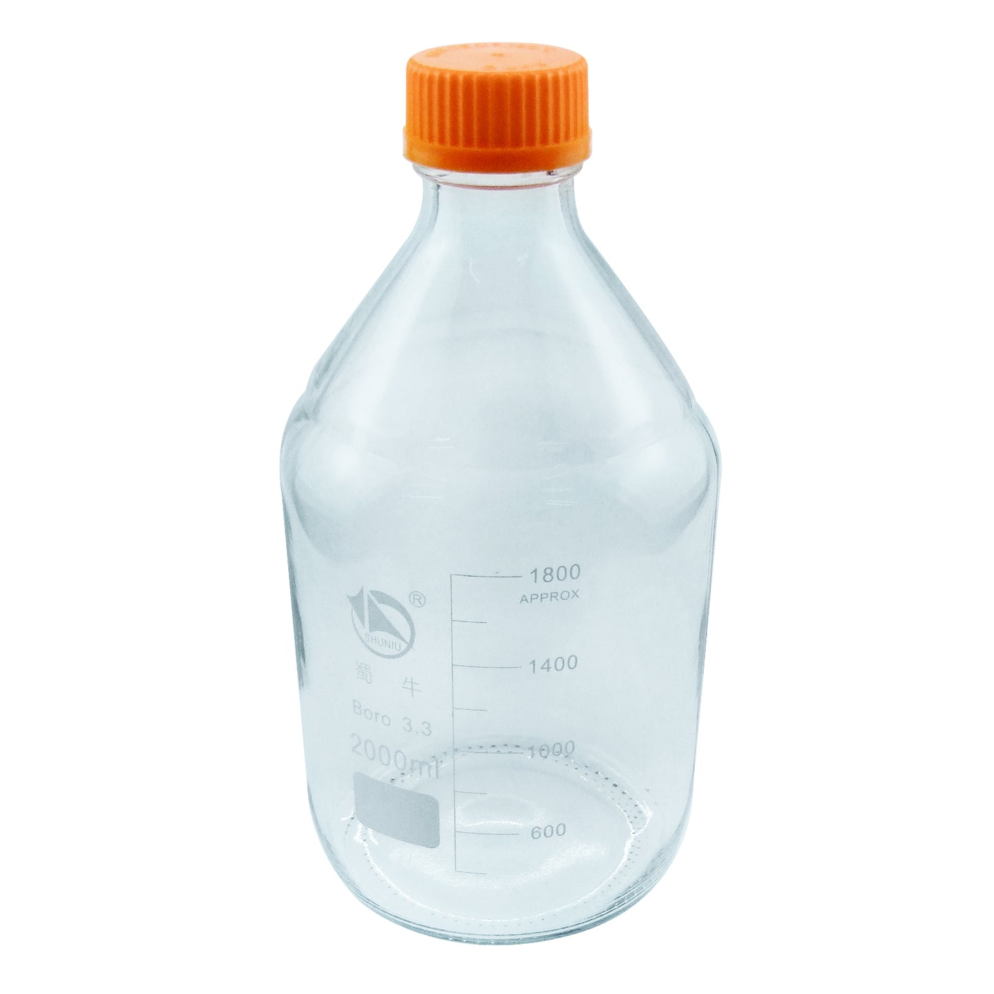 Hardware Factory Store Inc - Glass Media Bottles - 2L