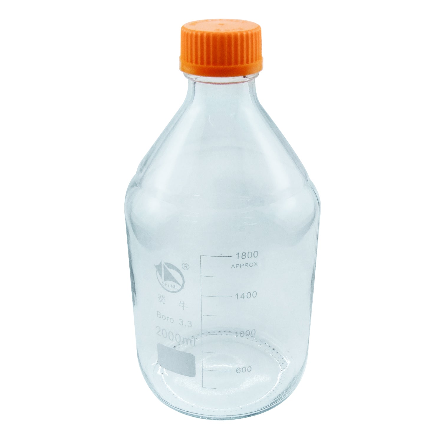 Hardware Factory Store Inc - Glass Media Bottles - 2L