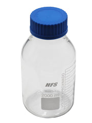 Load image into Gallery viewer, Laboratory Glass Bottles with PP Screw Cap, GL 80, 2 L
