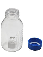 Load image into Gallery viewer, Laboratory Glass Bottles with PP Screw Cap, GL 80, 2 L
