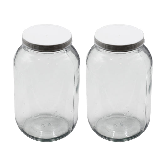 PKB 1 Gallon Glass Jars with Lids