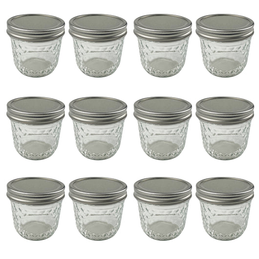 PKB 8 oz. Half-Pint Mason Jars