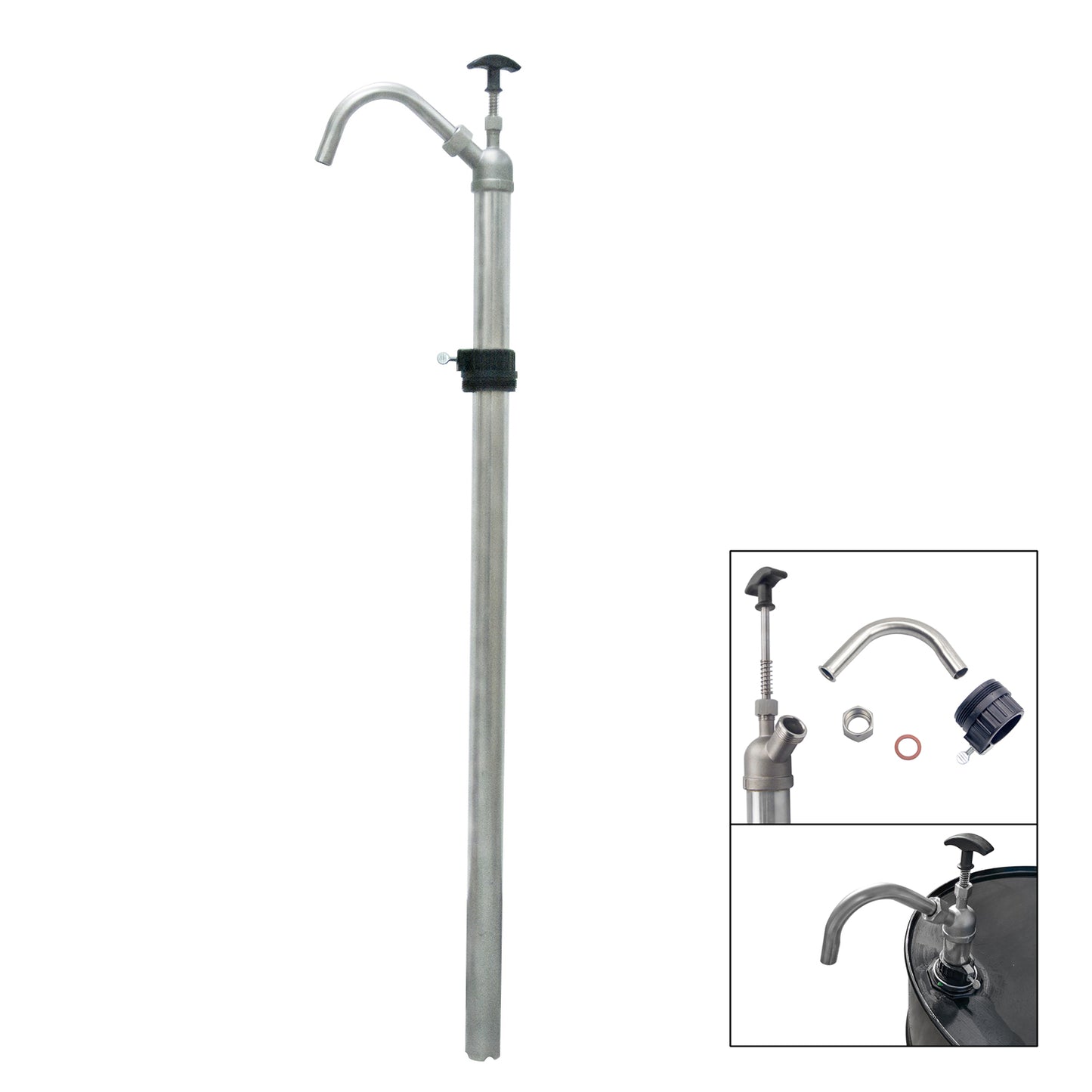 Stainless Steel Piston Pump for Corrosive Chemicals