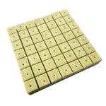 Load image into Gallery viewer, 1.5” Rockwool Starter Plugs for Hydroponics, Rockwool Grow Cubes, 2 Sheets of 49 Plugs, 98 Plugs Total Visit the HFS Store

