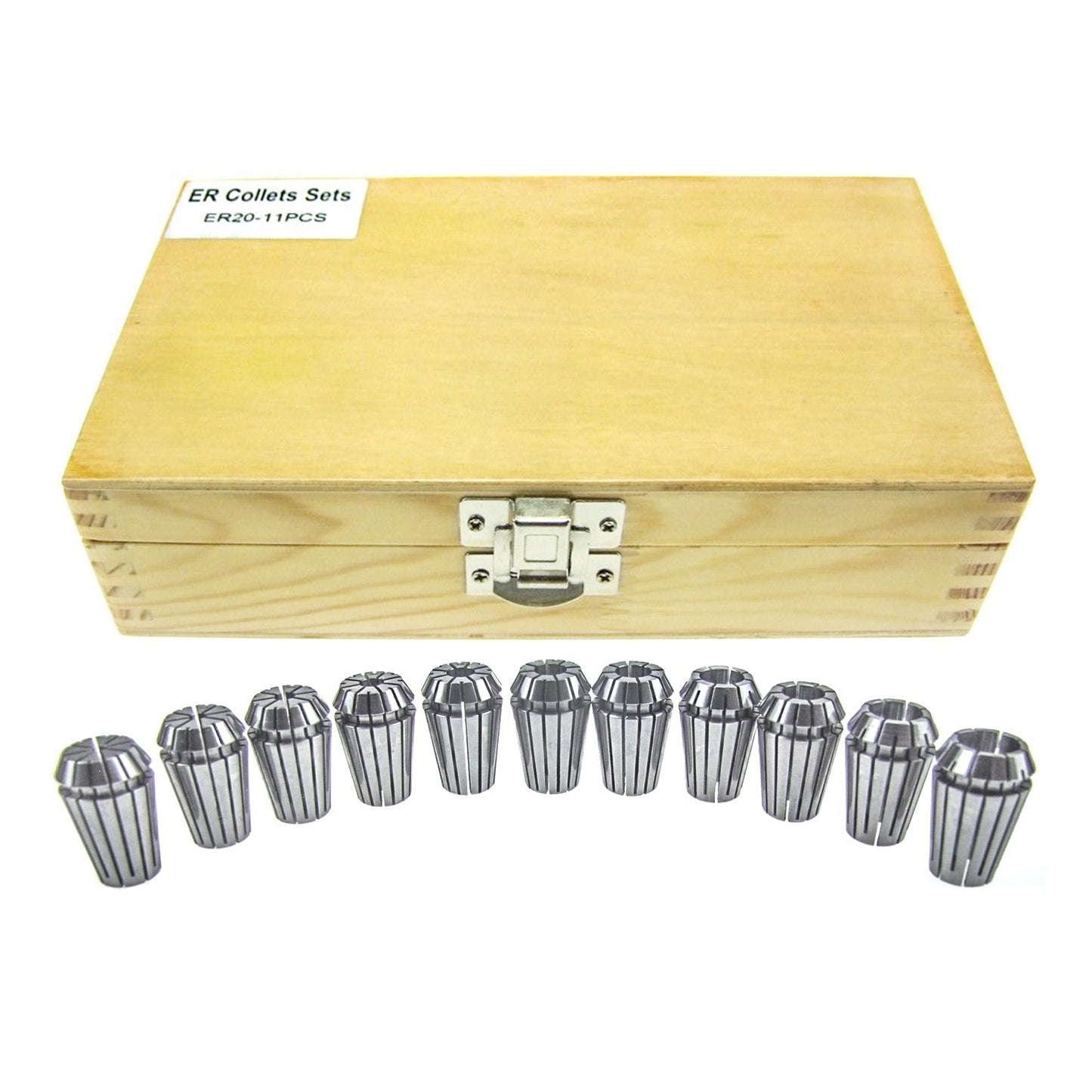 11Pcs Spring Collet Set For Cnc Engraving Machine Milling Lathe Tool3-13Mm