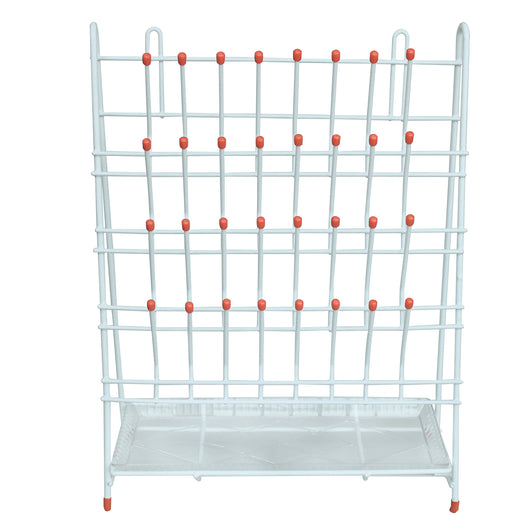 Hardware Factory Store Inc - GLASS AND TUBE RACK, 32P OR 48P - TTRACK-32P
