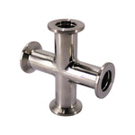 Load image into Gallery viewer, KF / NW 4 Way Cross Vacuum Fitting
