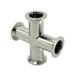 Load image into Gallery viewer, KF / NW 4 Way Cross Vacuum Fitting
