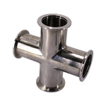 Load image into Gallery viewer, KF / NW 4 Way Cross Vacuum Fitting
