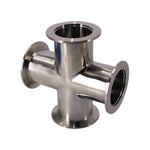 Load image into Gallery viewer, KF / NW 4 Way Cross Vacuum Fitting
