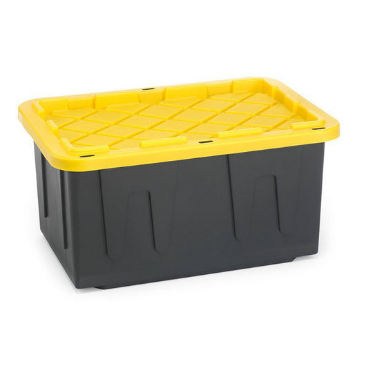 HFS(R) Yellow Top, Storage Tote, 27 Gal