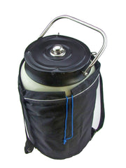 Load image into Gallery viewer, 10L Big Mouth Cryogenic Container Liquid Nitrogen LN2 Tank  Wide Open 210mm Open
