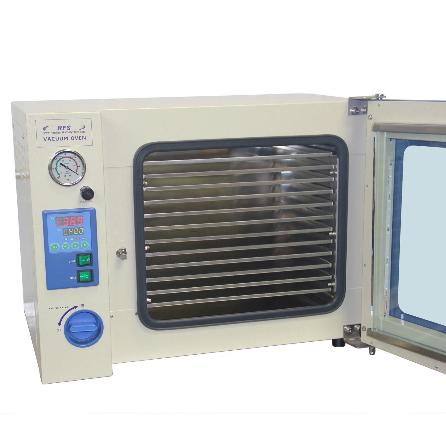 1.9 CuFt Vacuum Oven - 12 Shelf