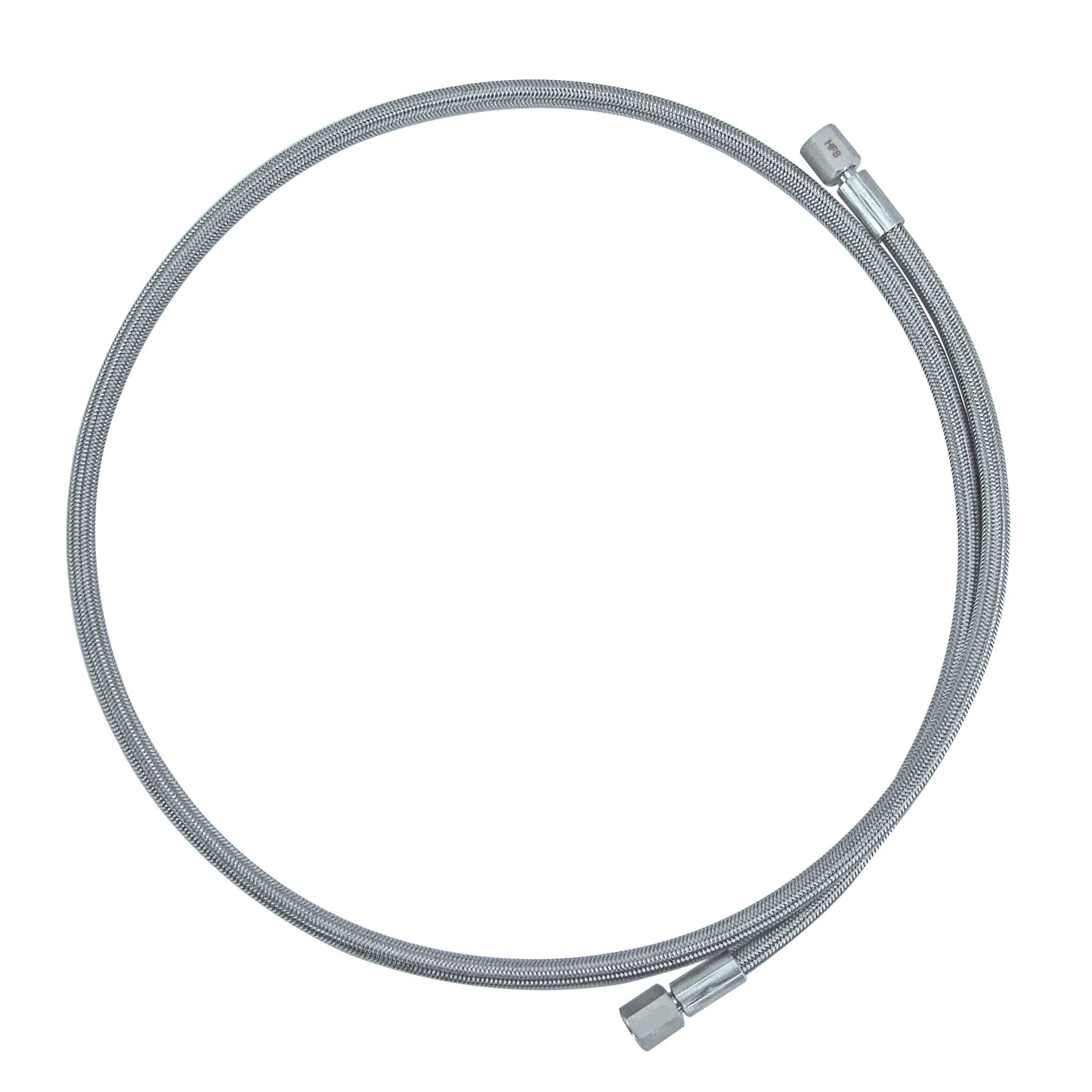 1/2'' Female JIC Stainless Braided Hoses, w/ PTFE Liner, - 1500PSI