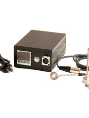 Load image into Gallery viewer, Hardware Factory Store Inc - Tm Titanium Enail 5 Pin 110V coil heater unit K type Regular Coil Heater with Kevlar lead wire and XLR connector - BLACK
