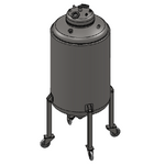 Load image into Gallery viewer, Hardware Factory Store Inc - HFS (R) 24x40 Bottom Spout Base with Spherical Lid and Jacketed - [variant_title]
