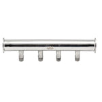 Load image into Gallery viewer, Hardware Factory Store Inc - Tri Clamp To NPT Manifold - 6 Ports - 1.5X12&#39;&#39;-3/8&#39;&#39;
